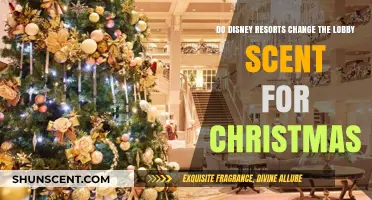 Disney Resorts' Festive Lobby Scents: A Christmas Transformation?