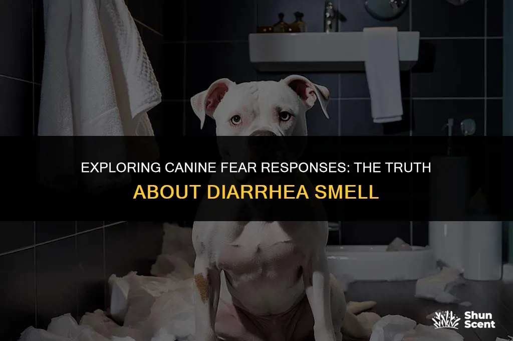 do dogs produce a diahrea smell when they are scared