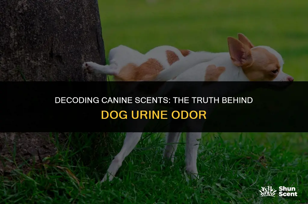 do dogs urine smell