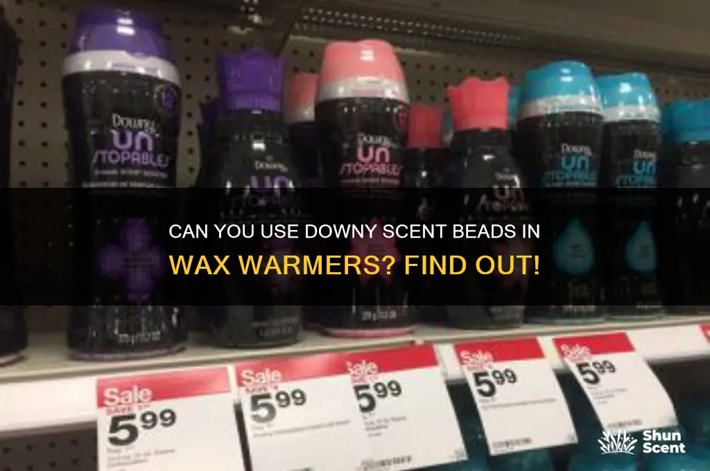 do downy scent beada go in wax warmer