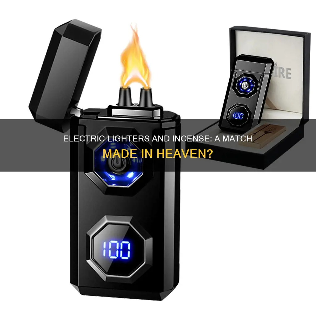 do electric lighters work on incense