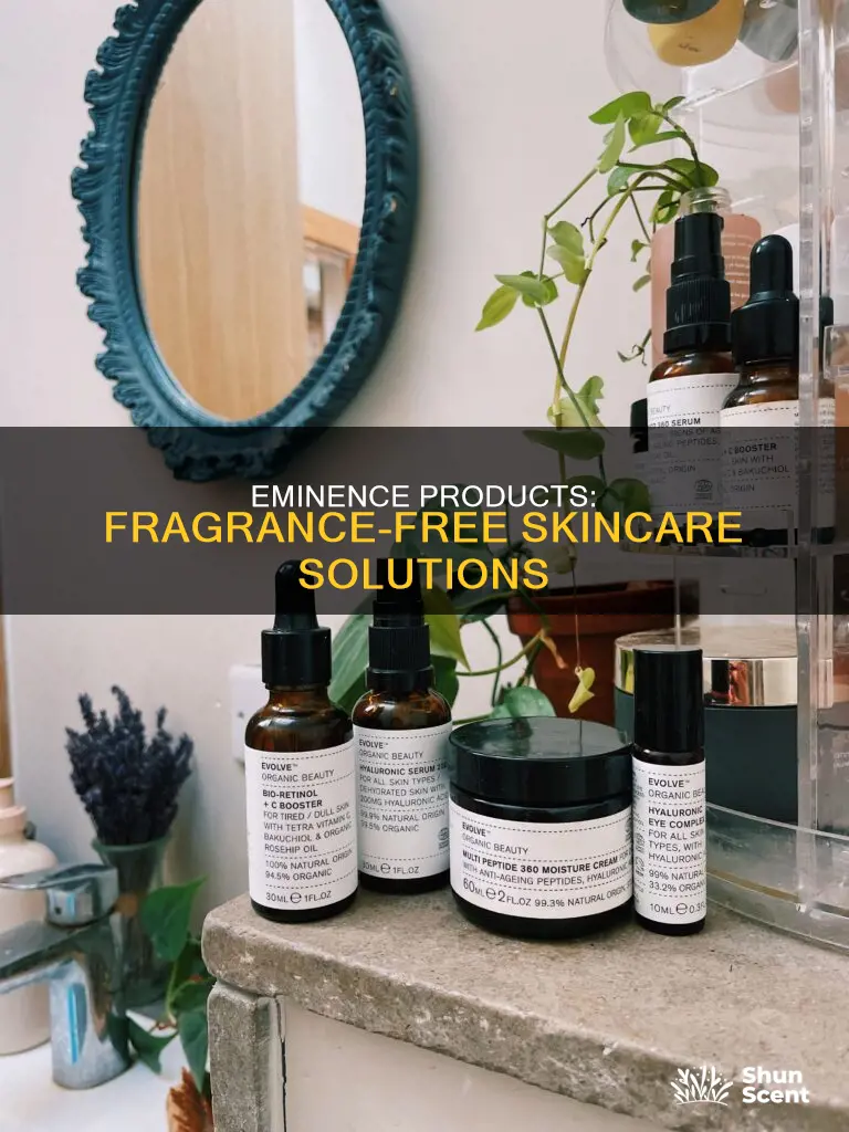 do eminence products contain fragrance