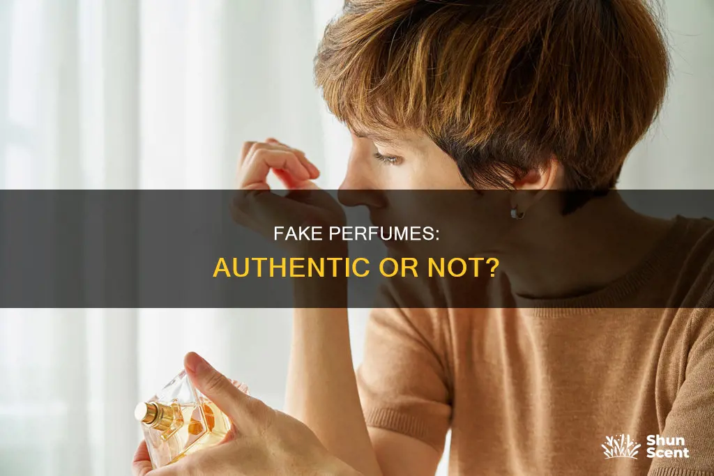 do fake perfumes smell like the original