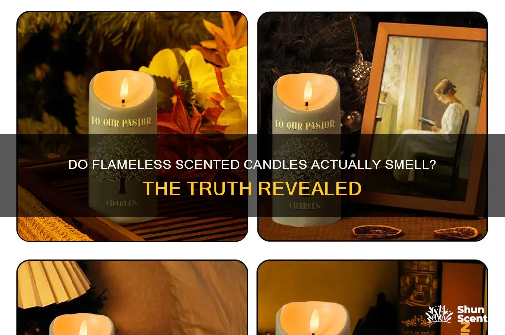do flameless scented candles have a smell