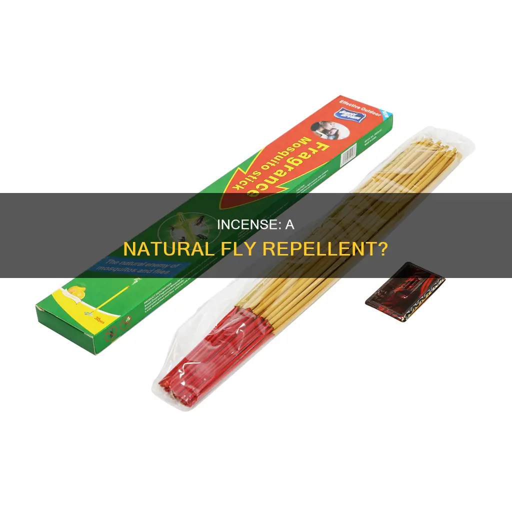 do flies hate incense