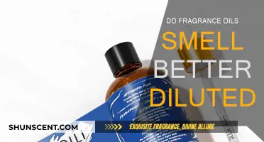 Dilution's Effect on Fragrance Oils: Better Scents?