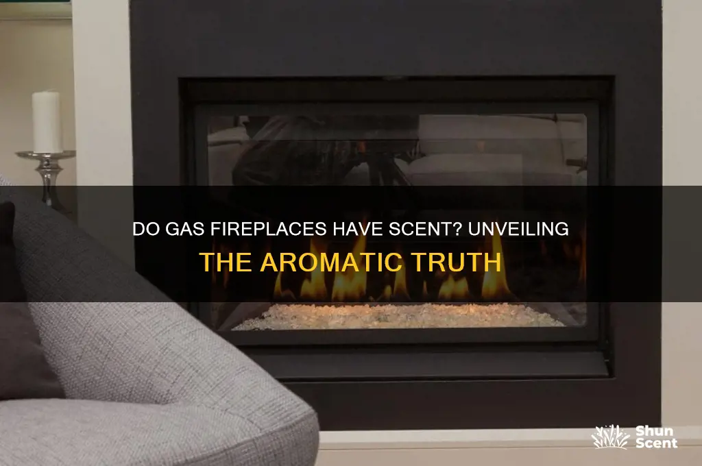 do gas fireplaces have scent