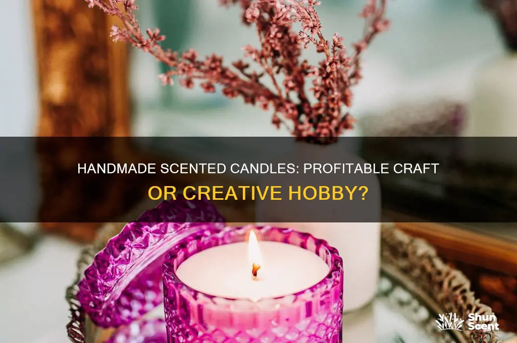 do handmade scented candles sell