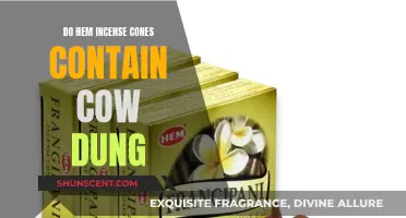 Hem Incense Cones: Cow Dung Mystery Solved