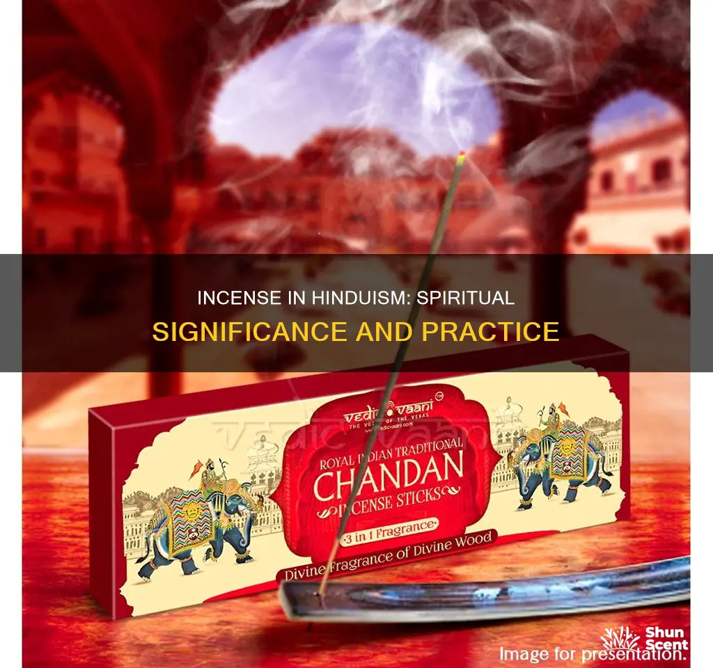 do hindus use incense