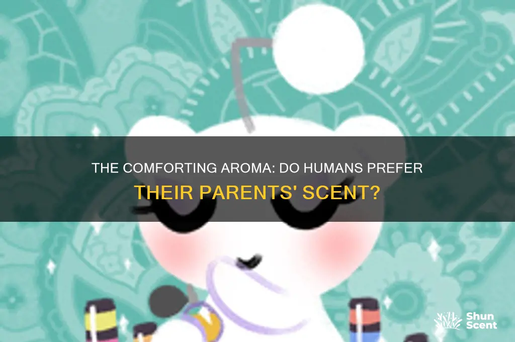 do humans prefer scent of parents