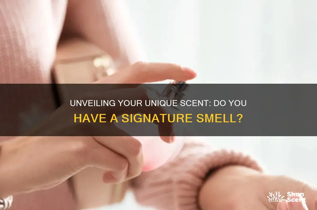 do i have a scent