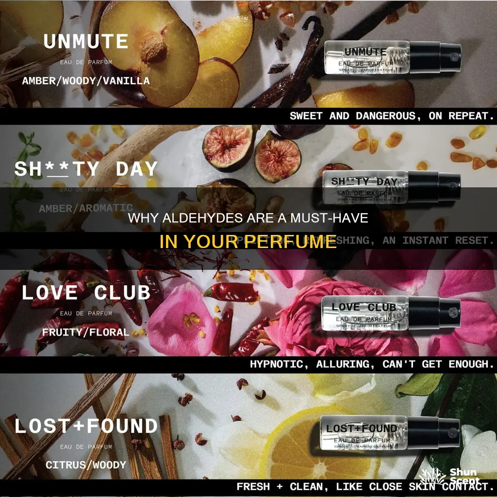 do i have to add aldehyde to my perfume