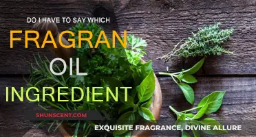 Unveiling Fragrance Oil Ingredients: What's Inside?