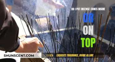 Incense Cones: Inside or Out?