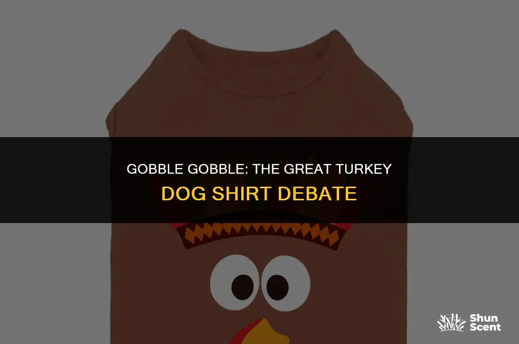 do i smell turkey dog shirt