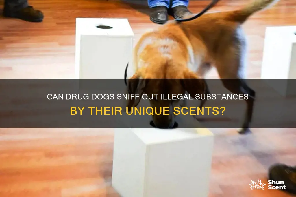 do illegal drugs have scent that drug dogs can smell
