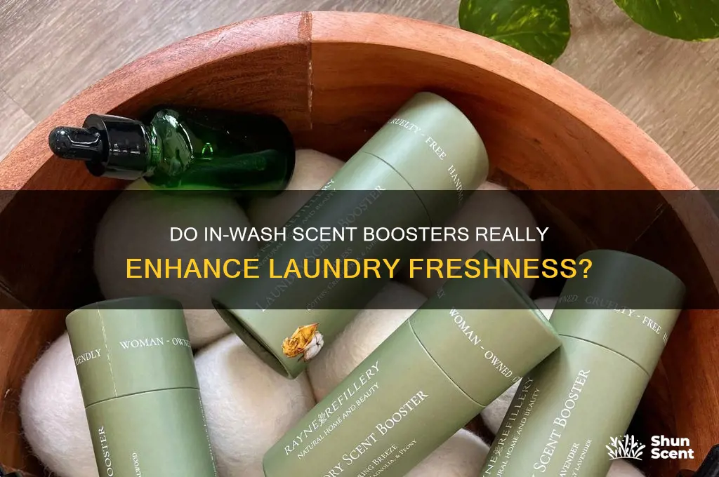 do in wash scent boosters work