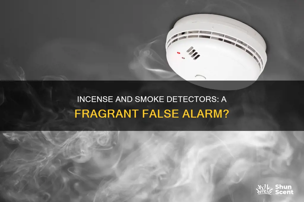 do incense set off smoke detectors