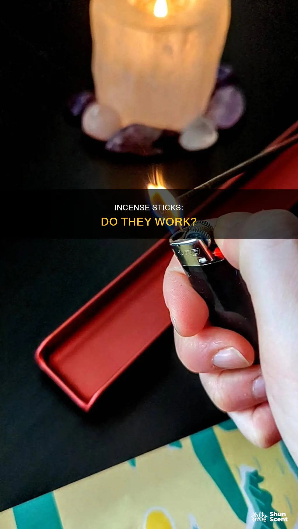 do incense sticks work