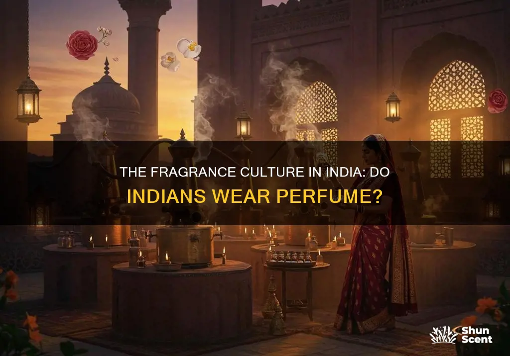 do indians wear perfume