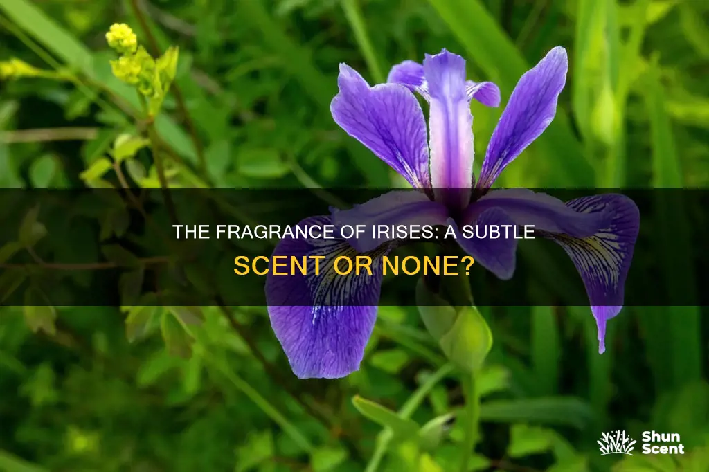 do irises have a fragrance