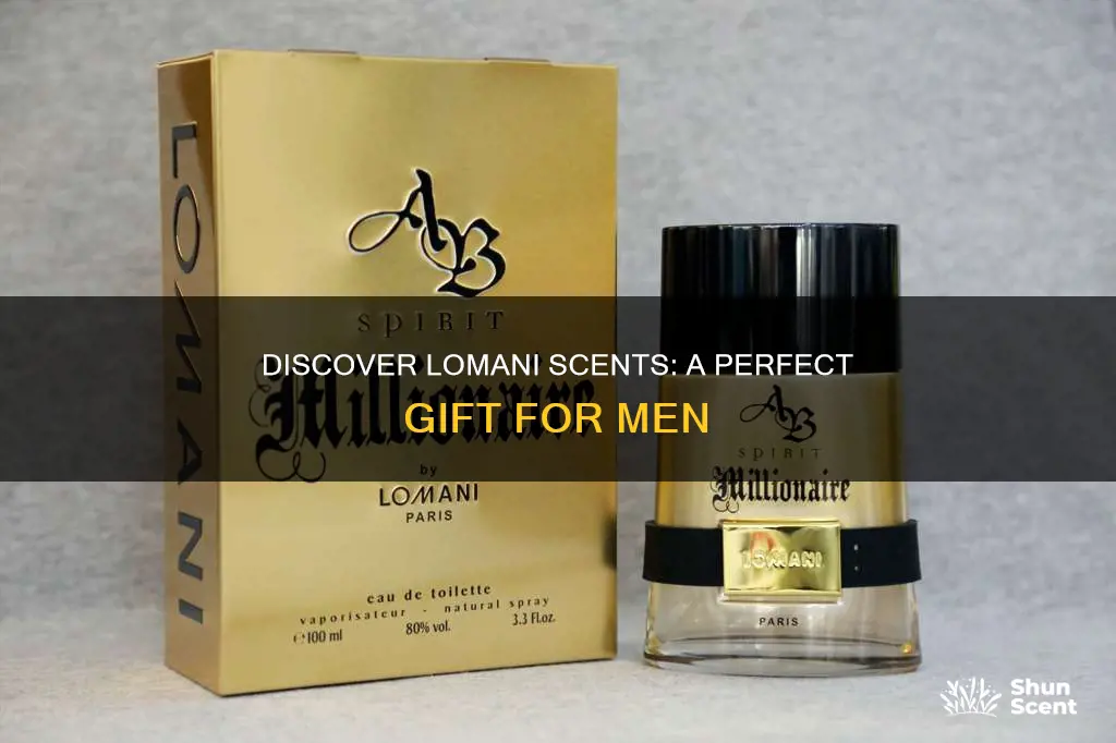 do it for lomani perfume & deodorant set for men