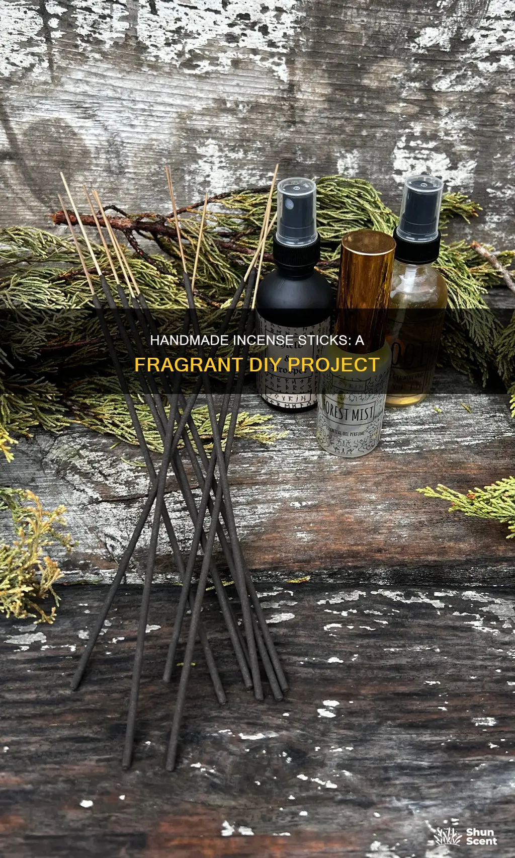 do it yourself incense sticks