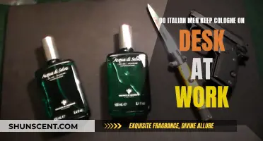 Why Italian Men Keep Cologne at Their Desks