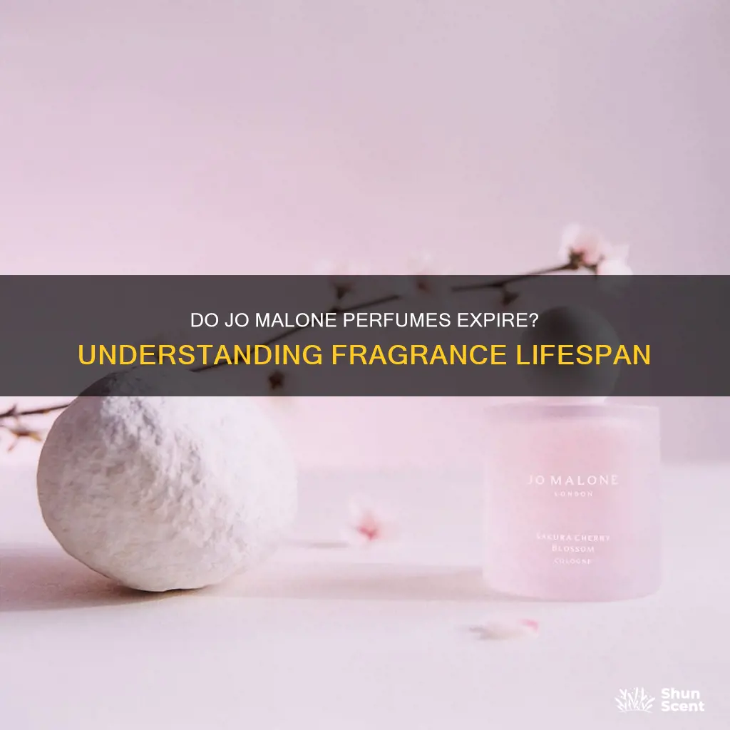 do jo malone perfumes expire