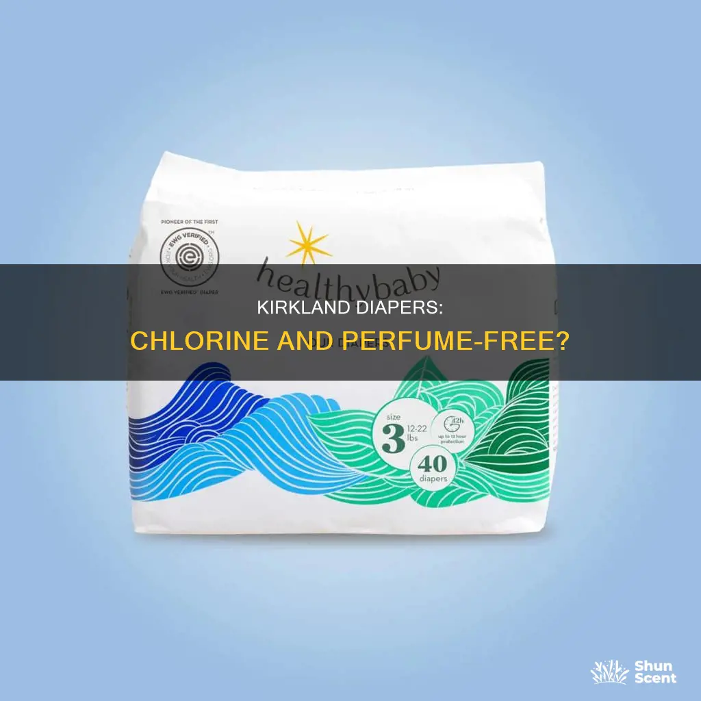 do kirkland signature diapers have chlorine and perfumes