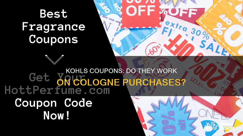 do kohls coupons work on cologne