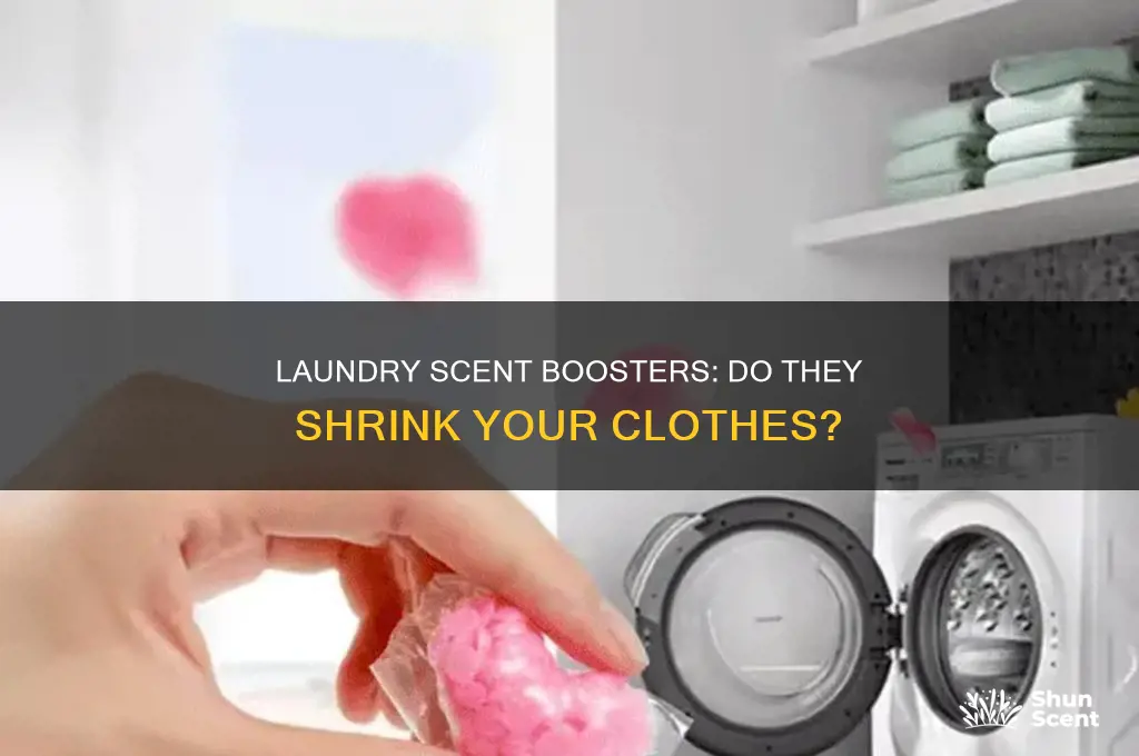 do laundry scent boosters shrink clothes