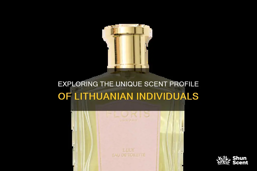 do lithuanians have a different scent