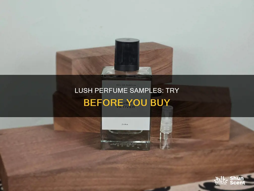do lush do perfume samples