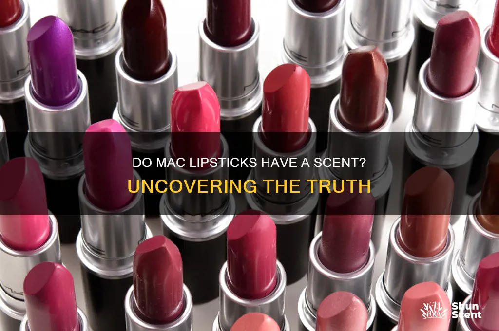 do mac lipsticks have scent