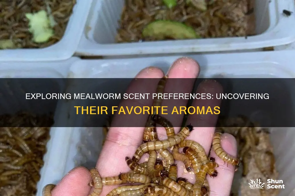 do mealworms perfer certain scents