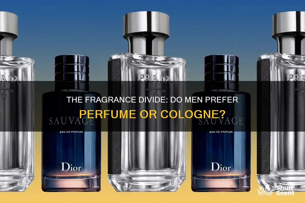 do men use perfume or cologne