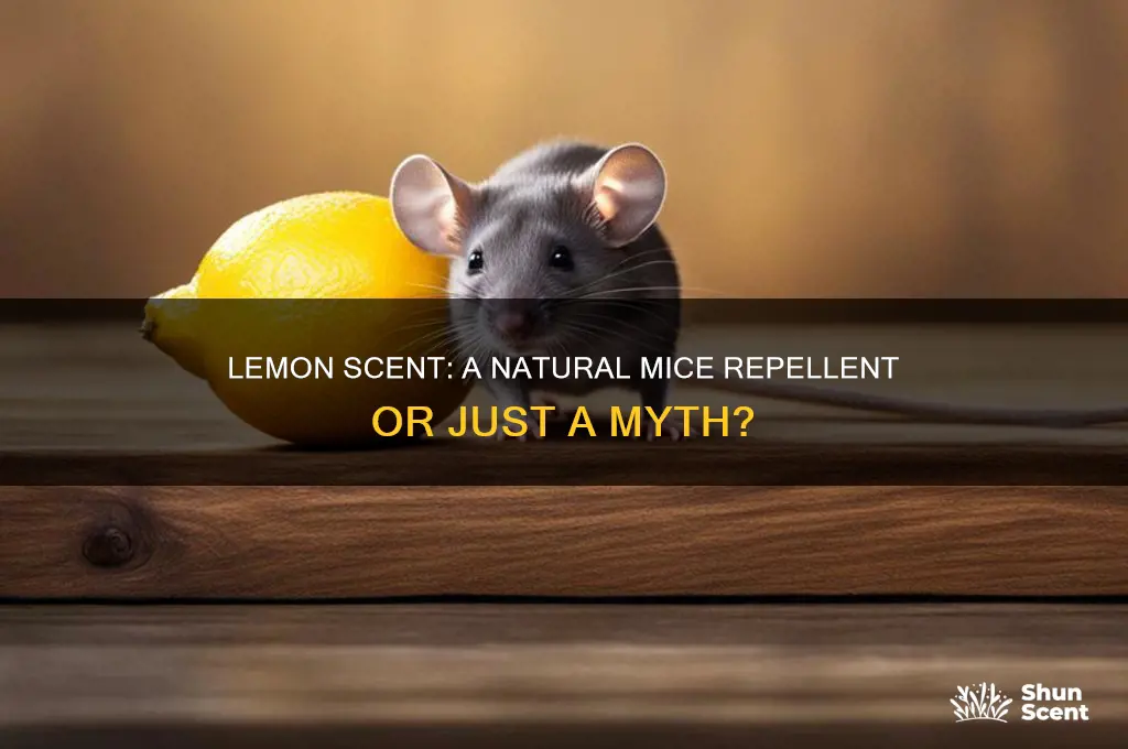 do mice hate lemon scent