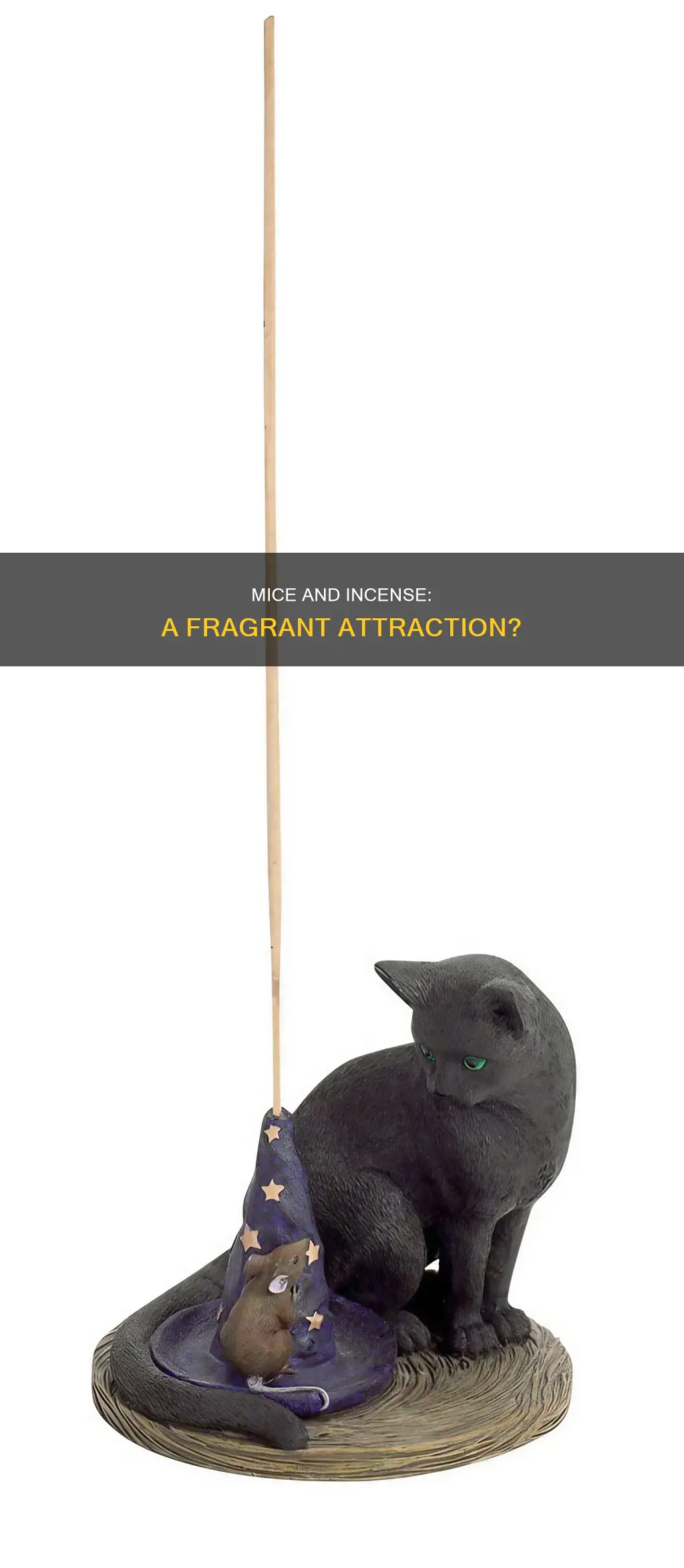 do mice like incense