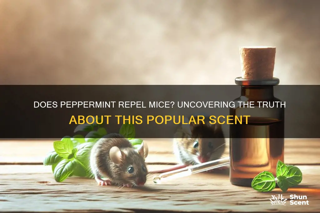 do mice like peppermint scent