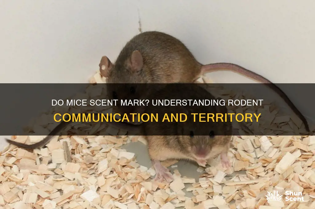 do mice scent mark