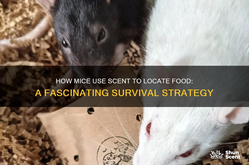 do mice use scent to look for food