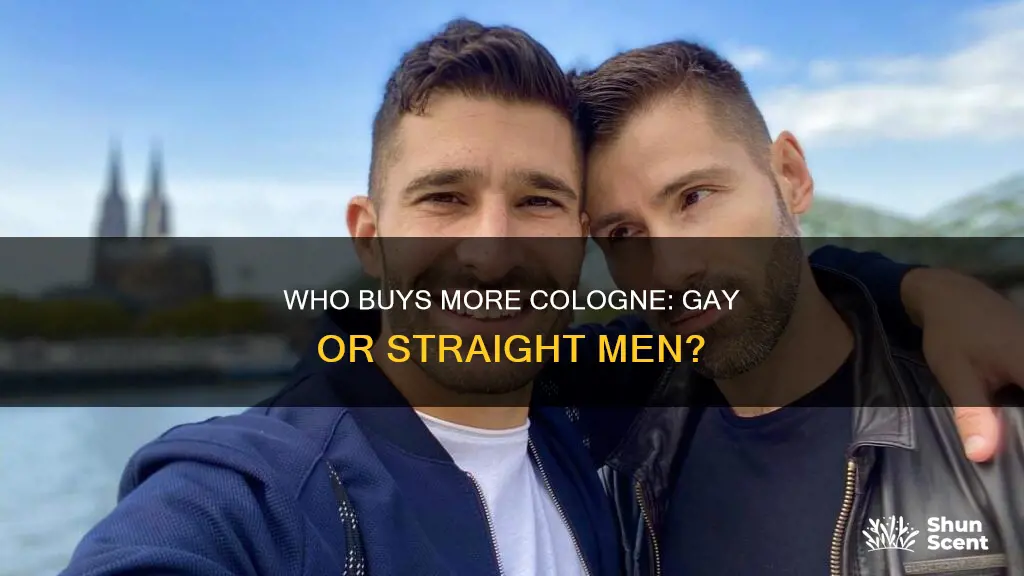 do more gay men or straight men buy cologne