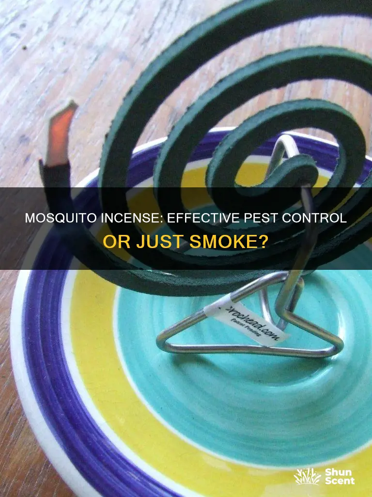 do mosquito incense work