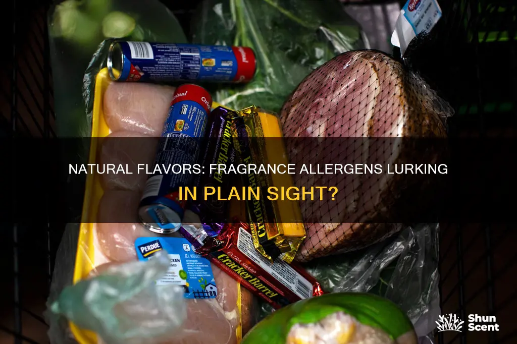 do natural flavors contain fragrance allergens