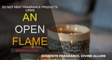 Fragrance Products: Avoid Open Flames for Safety