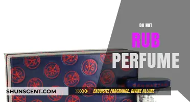 Why You Should Not Rub Your Perfume