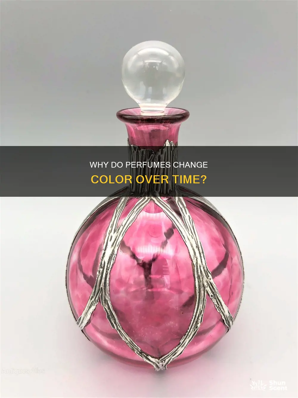 do old perfumes turn yellow