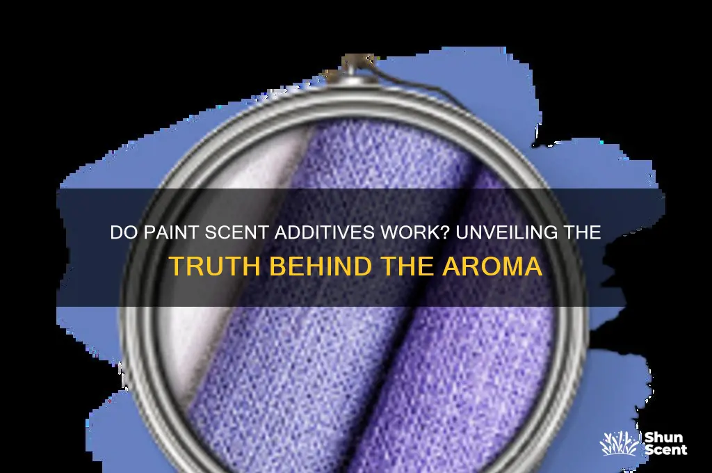 do paint scent additives work